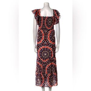 Marie Oliver Printed Long Dress